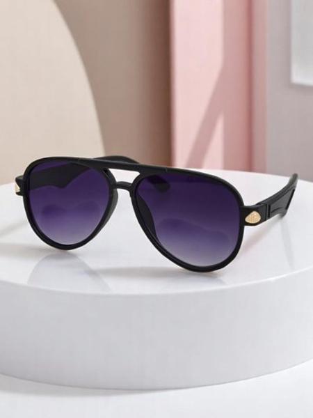 Royalfashion Sonnenbrille mit dekorativen Bügeln Shadow Aviator