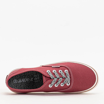 Dunkelrosa Damen Isyia Sneakers - Footwear