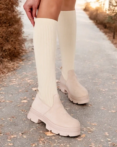 Royalfashion Damen Anobbi Schlupfstiefel