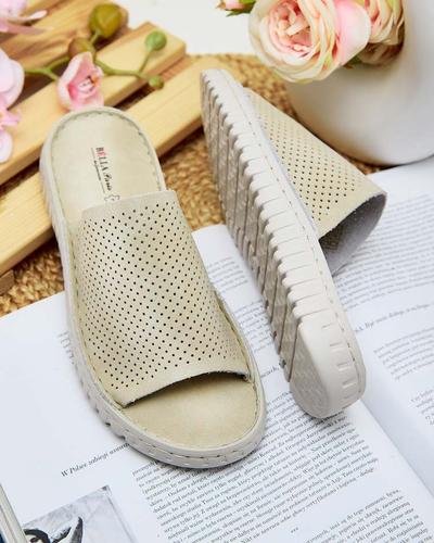 Royalfashion Durchbrochene Damen-Flip-Flops Ererra