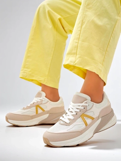 Royalfashion Damen Sport Sneakers auf einer dickeren Sohle Moderax