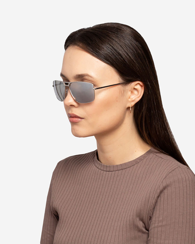 Royalfashion Sonnenbrille mit silbernem Rahmen