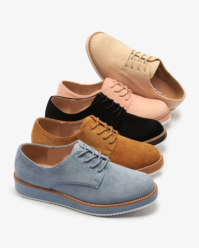 Damen Schnürhalbschuhe a'la oxfords in der Farbe camel Oksila - Footwear