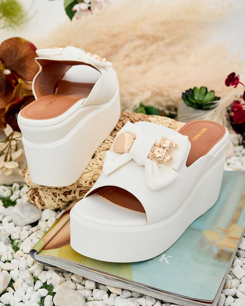 Royalfashion Жіночі шльопанці Dalimes на котурні