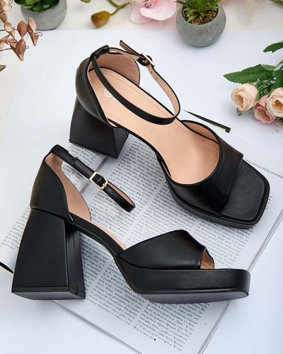 Royalfashion Damen Pfostensandalen Linn