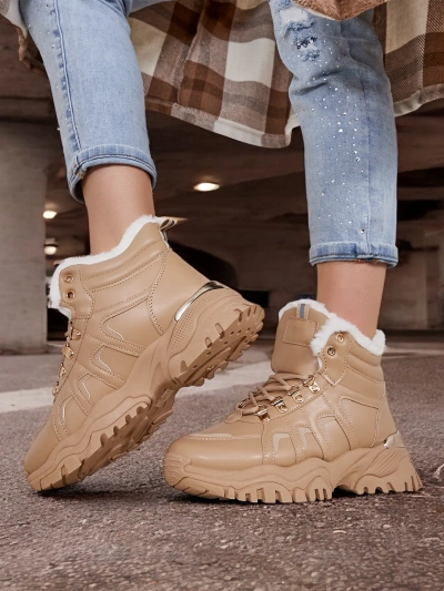 Royalfashion Damen-Sneaker mit flauschigem Futter Megigna