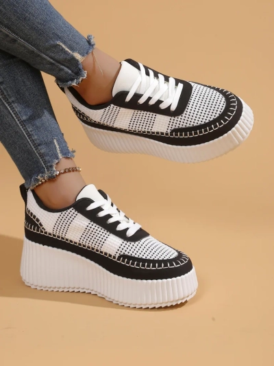 Royalfashion Damen Plattform-Sneaker Siserra