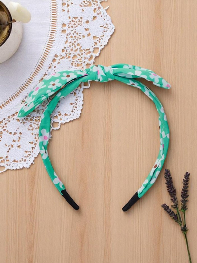 Royalfashion Haarreif mit Schleife in Florinka-Blumen