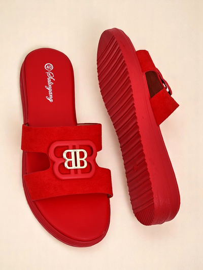 Royalfashion Damen Pantoletten mit flacher Sohle ChicStep