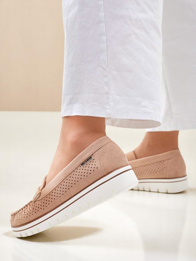 Royalfashion Damen Perforierte Loafers Elissas