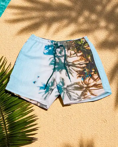 Royalfashion Sportliche Herrenshorts mit schützendem Netzfutter