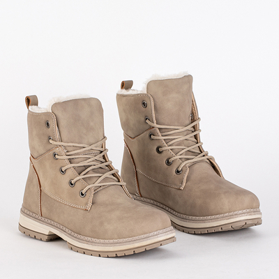 Бежеві жіночі черевики Misqa