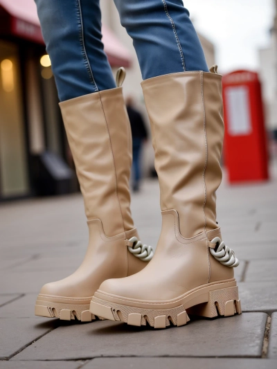 Royalfashion Women's Defesisa High Boots