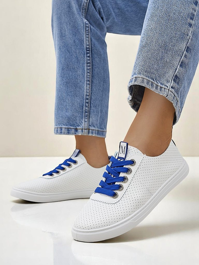 Royalfashion Damen-Eco-Leder-Sneaker Next Step