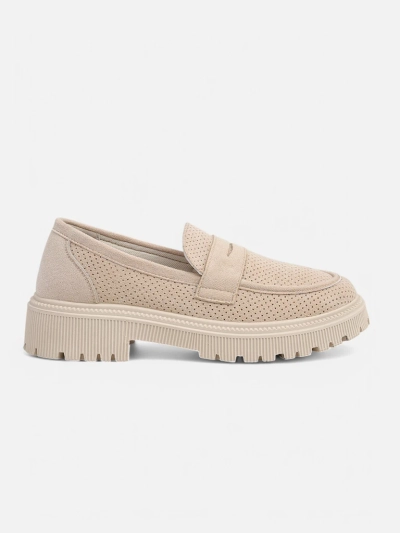 Royalfashion Damen Eco-Suede Mokkasins Dunes