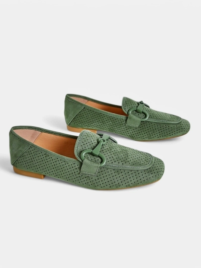 Royalfashion Damen perforierte Loafers Laamba