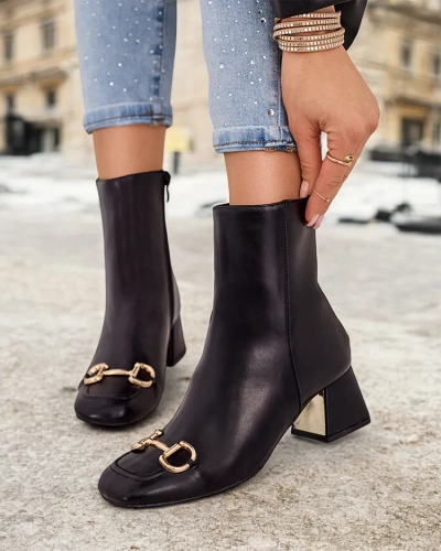 Royalfashion Damen-Stiefeletten auf einem Pfosten Rozuli