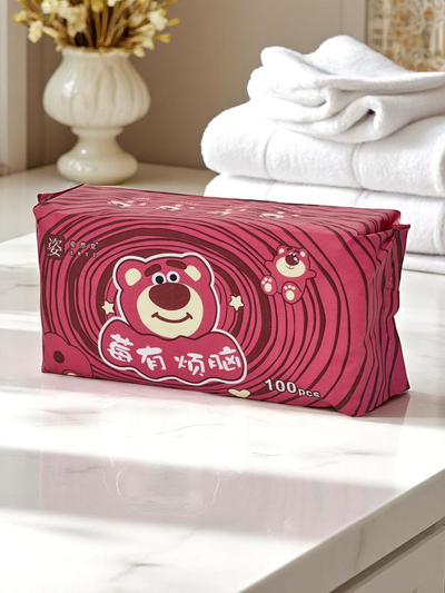 Вологі серветки з бавовни 100 шт.