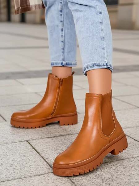 Royalfashion Damen eko Leder Dovivas Stiefel
