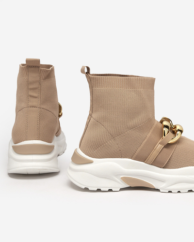 High Deveris Damen-Sneaker in Hellbraun - Schuhe