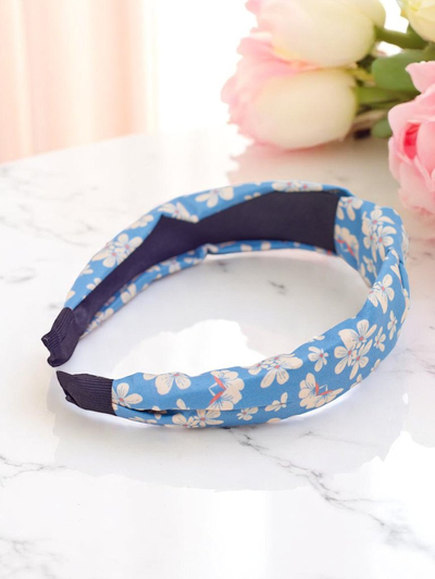 Royalfashion Обруч для волосся з плетеним квітковим дизайном Florinda