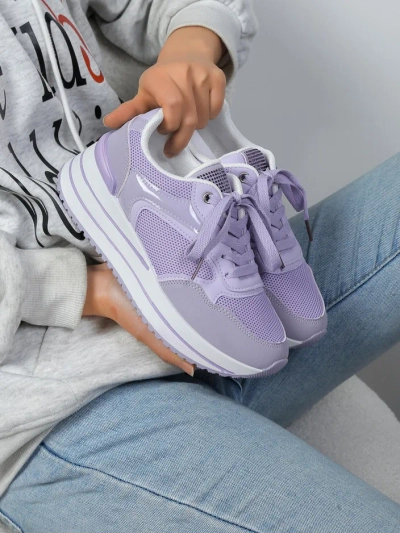 Royalfashion Damen Sport Platform Sneakers Revided