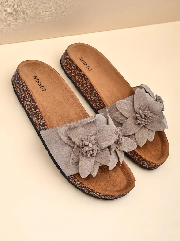Royalfashion Damenflip-flops mit Blumenmuster