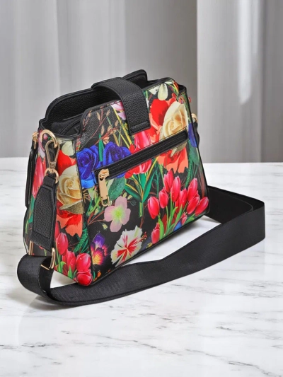 Royalfashion Kwiatowa маленька жіноча сумка з екокожі