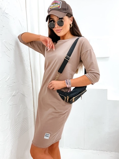 Royalfashion Жіноча тканинна міні-сукня