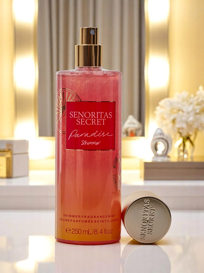 Senoritas Secret Body Mist Paradise Shimmer mit Glitzer