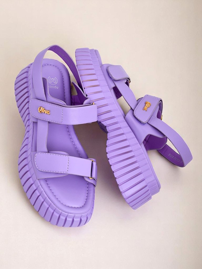 Royalfashion Damensandalen auf dickerer Sohle Hortez