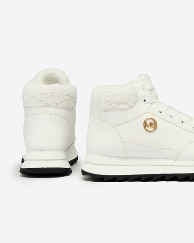 Royalfashion Damen isolierte Sportschuhe in weiß Cerrto