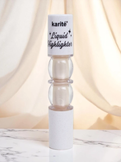 Flüssiger Highlighter für das Gesicht mit Pinsel Pearl Glow