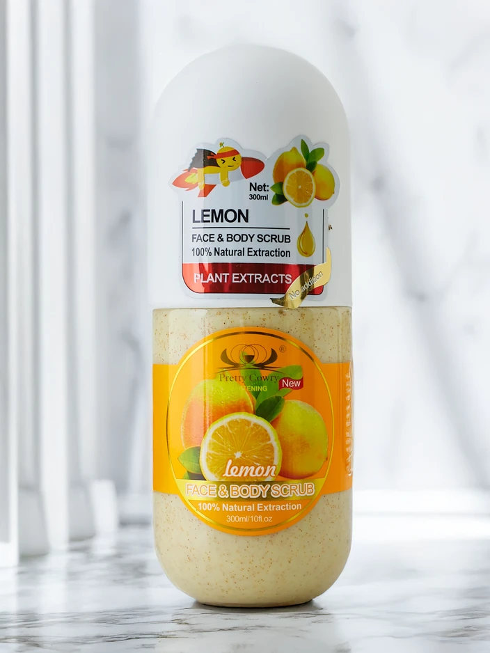 Gesichts- und Körperpeeling Zitrone 300ml