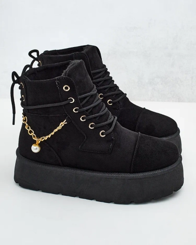 Royalfashion Damen Schnürstiefel Woruces