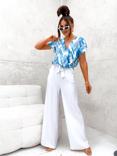 Royalfashion Langer Damen-Jumpsuit mit Druck
