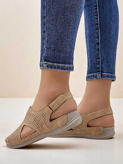 Royalfashion Damen-Sandalen mit Cut-outs Leminni