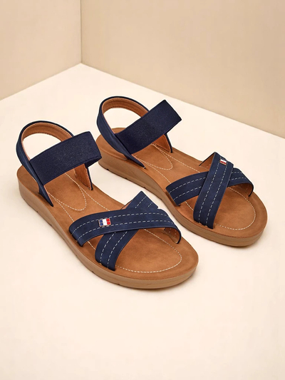 Royalfashion elastische Damensandalen Zerefis