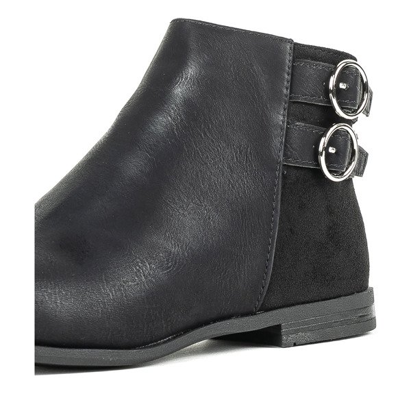 Insulated Jodhpur boots in black Nadette - Footwear