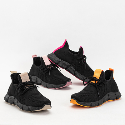 Sportschuhe für Damen von Bommgi in Schwarz und Rosa - Schuhe