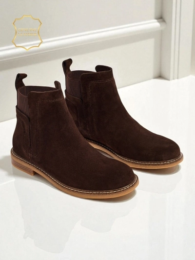 Altesse Stiefeletten in Dunkelbraunem Wildleder