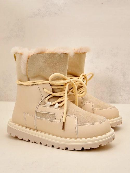 Royalfashion Жіночі черевики на шнурівці для снігу Viovi