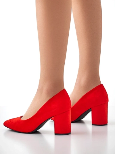 Royalfashion Damen Pumps aus ökologischer Wildleder Ugandes