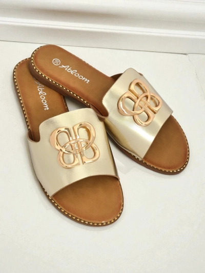 Royalfashion Damen-Sandalen mit flacher Sohle Heraklia