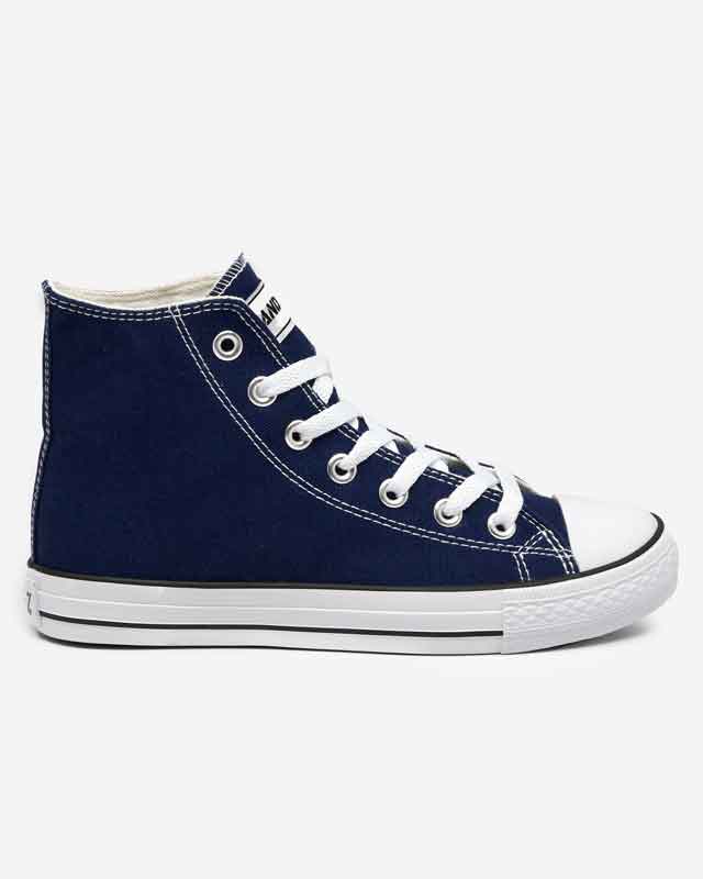 Marineblaue Garet-Sneakers für Damen - Schuhe