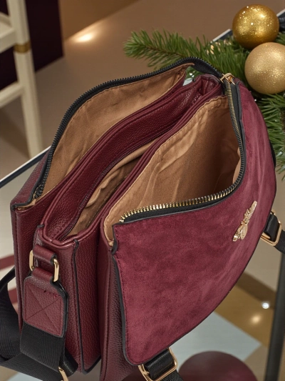 Kleine Damenhandtasche aus Öko-Leder Tessaria