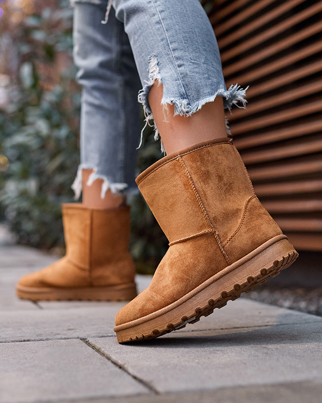 Schneestiefel Winterschuhe Damen Wildleder Kaufe Mode Vintage