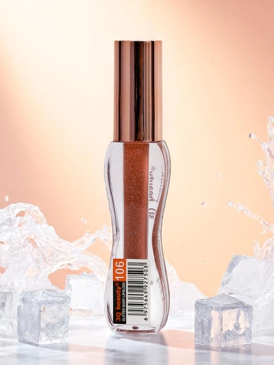 Lipgloss mit Glitzer in der Farbe Fluffy RoseWood