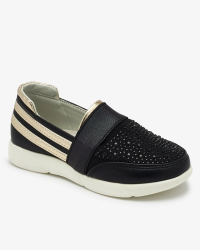 Schwarze Slipper für Kinder - auf Ciarala - Footwear