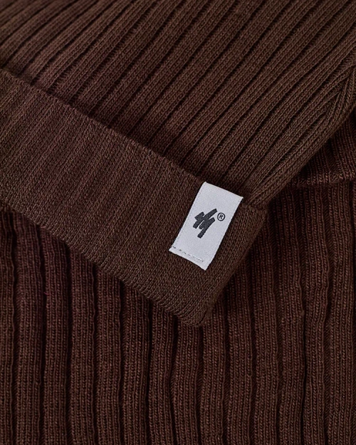 Royalfashion Зимовий набір універсальний - шапка-біні та шарф-баф